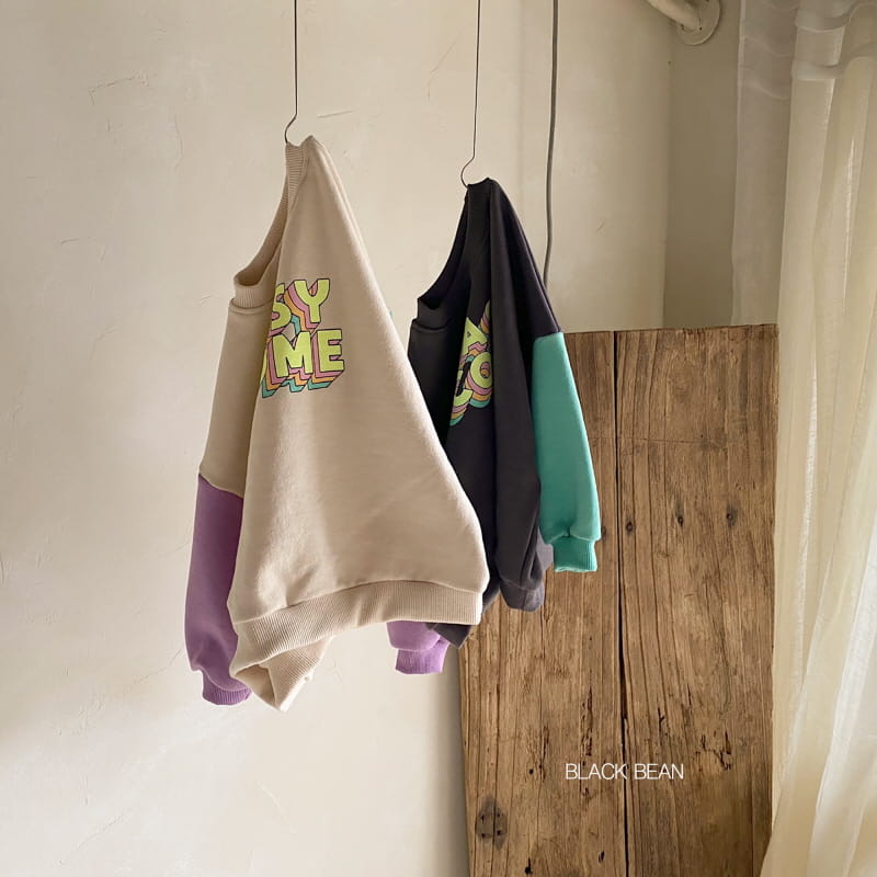 BLACK BEAN - Korean Children Fashion - #Kfashion4kids - Easy Sweatshirt - 7