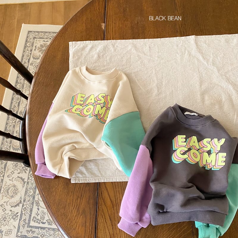 BLACK BEAN - Korean Children Fashion - #Kfashion4kids - Easy Sweatshirt - 8