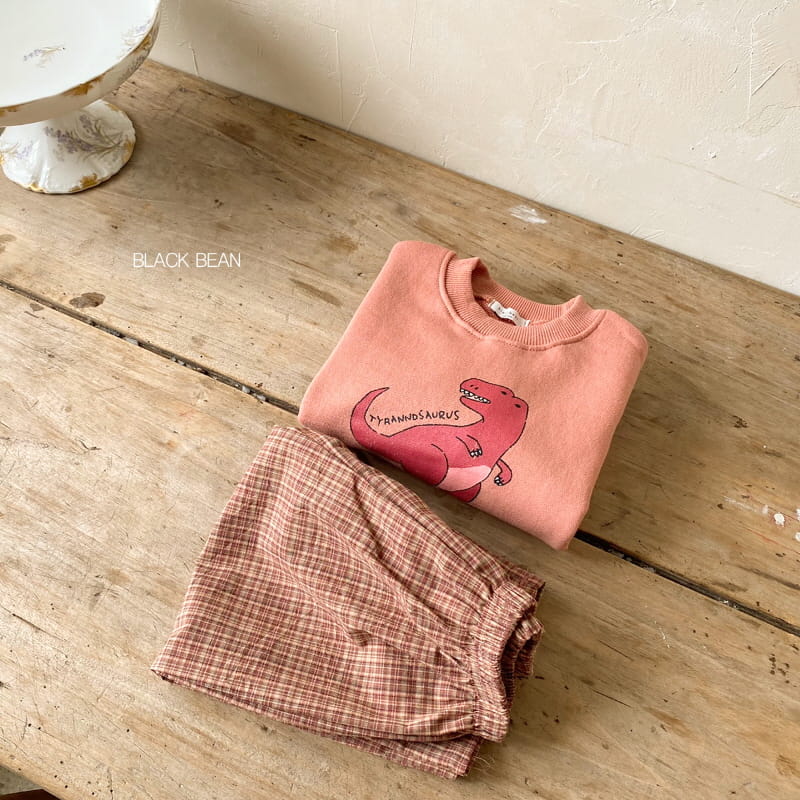 BLACK BEAN - Korean Children Fashion - #Kfashion4kids - Jurassic Top Bottom Set - 10