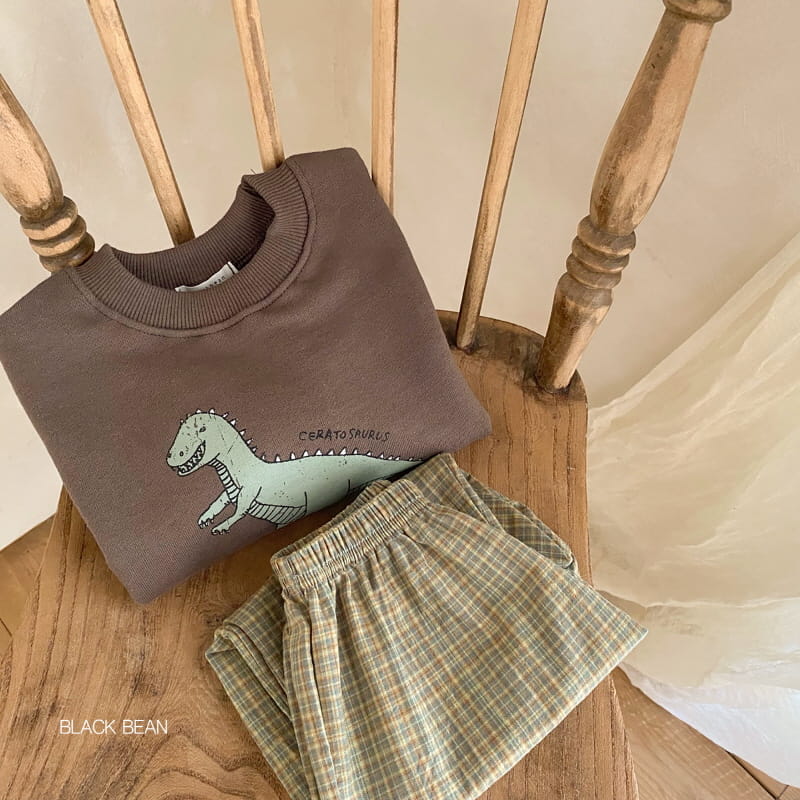 BLACK BEAN - Korean Children Fashion - #Kfashion4kids - Jurassic Top Bottom Set - 12
