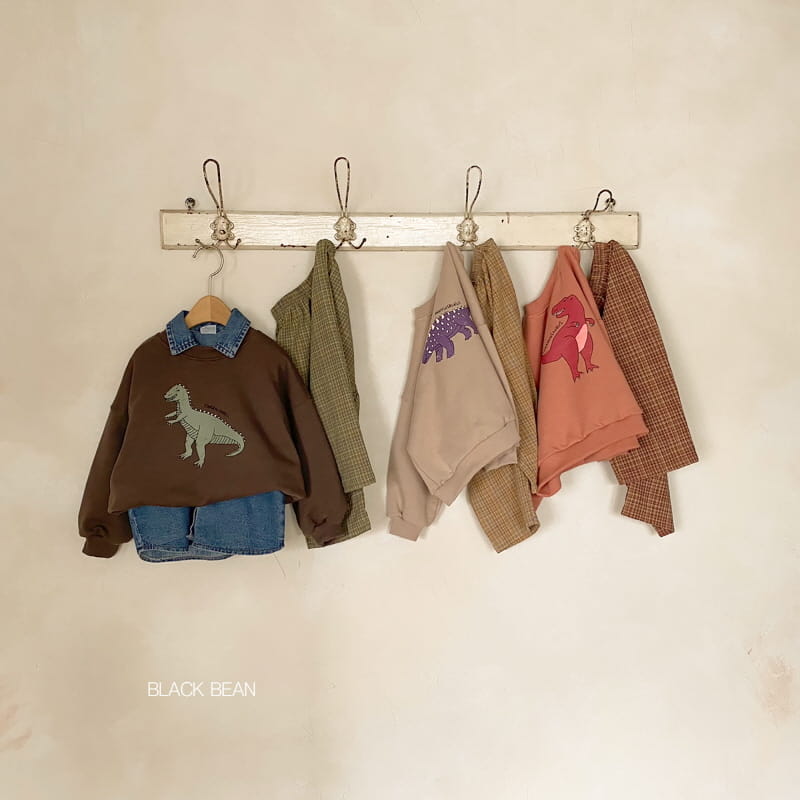 BLACK BEAN - Korean Children Fashion - #Kfashion4kids - Jurassic Top Bottom Set - 7