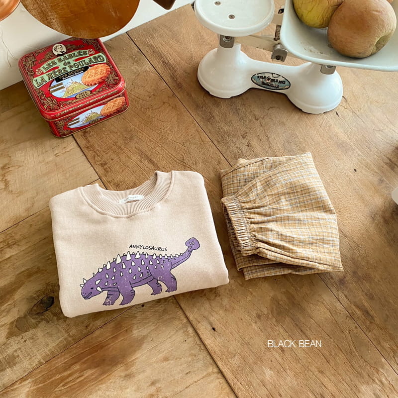 BLACK BEAN - Korean Children Fashion - #Kfashion4kids - Jurassic Top Bottom Set - 8