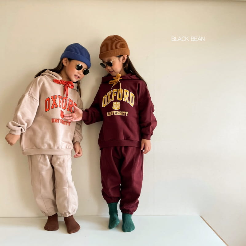 BLACK BEAN - Korean Children Fashion - #Kfashion4kids - Oxford Top Bottom Set - 4