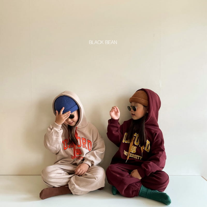 BLACK BEAN - Korean Children Fashion - #Kfashion4kids - Oxford Top Bottom Set - 6