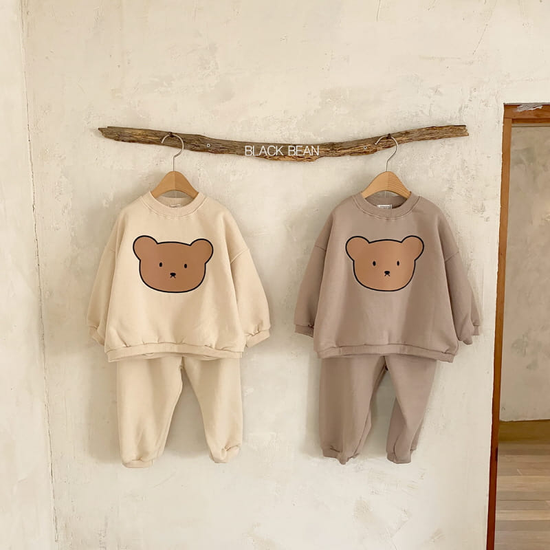 BLACK BEAN - Korean Children Fashion - #Kfashion4kids - Bread Top Bottom Set - 10