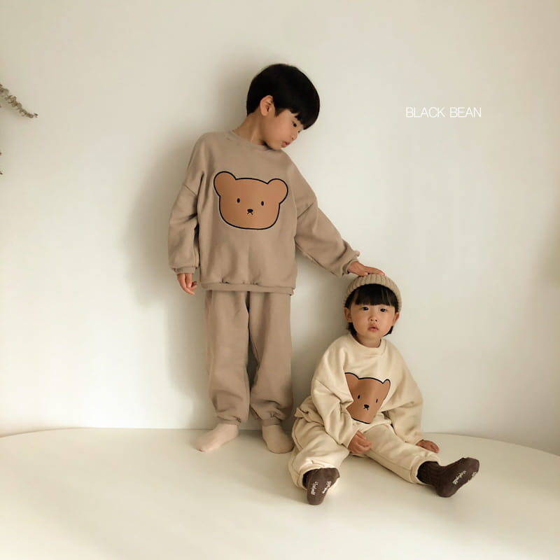 BLACK BEAN - Korean Children Fashion - #Kfashion4kids - Bread Top Bottom Set - 5