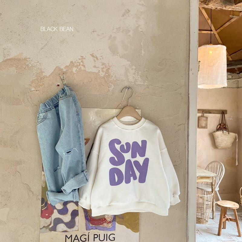 BLACK BEAN - Korean Children Fashion - #Kfashion4kids - Sunday Sweatshirt with Mom - 6