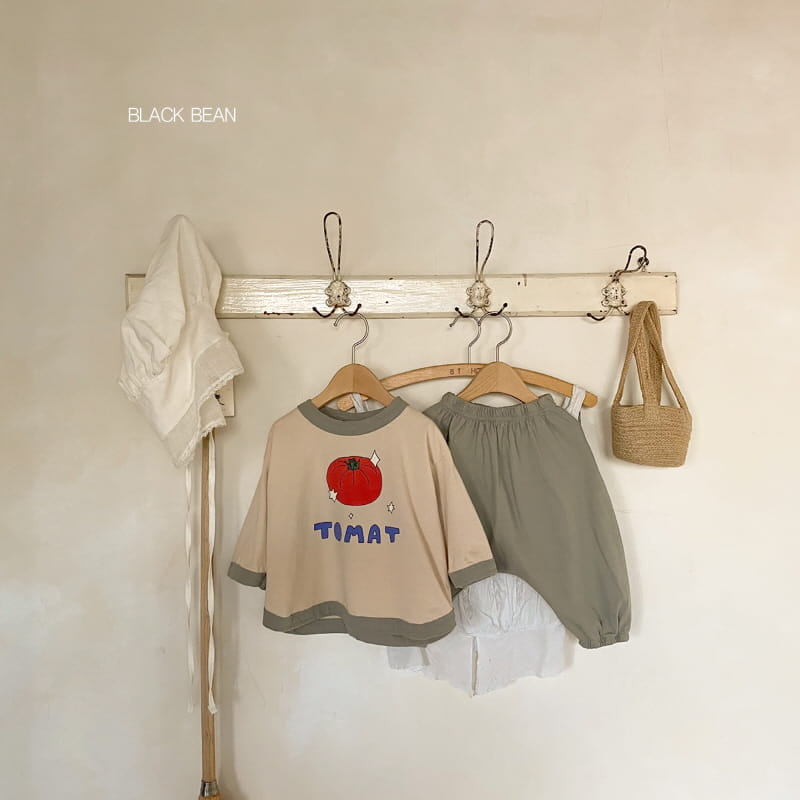 BLACK BEAN - Korean Children Fashion - #Kfashion4kids - Tomato Bebe Top Bottom Set - 8