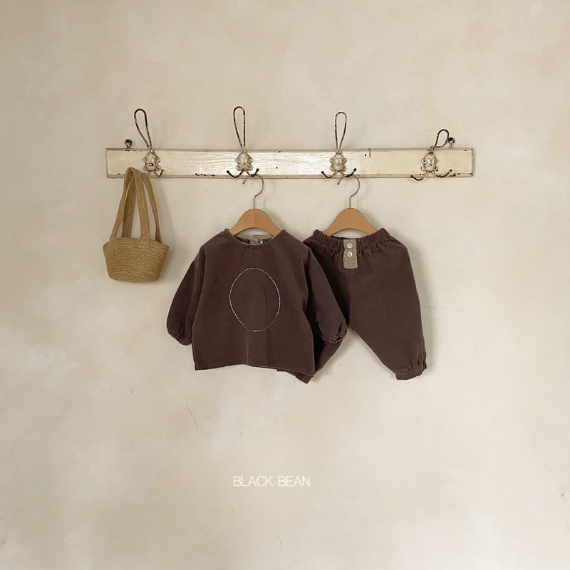 BLACK BEAN - Korean Children Fashion - #Kfashion4kids - Dow Bebe Top Bottom Set - 5
