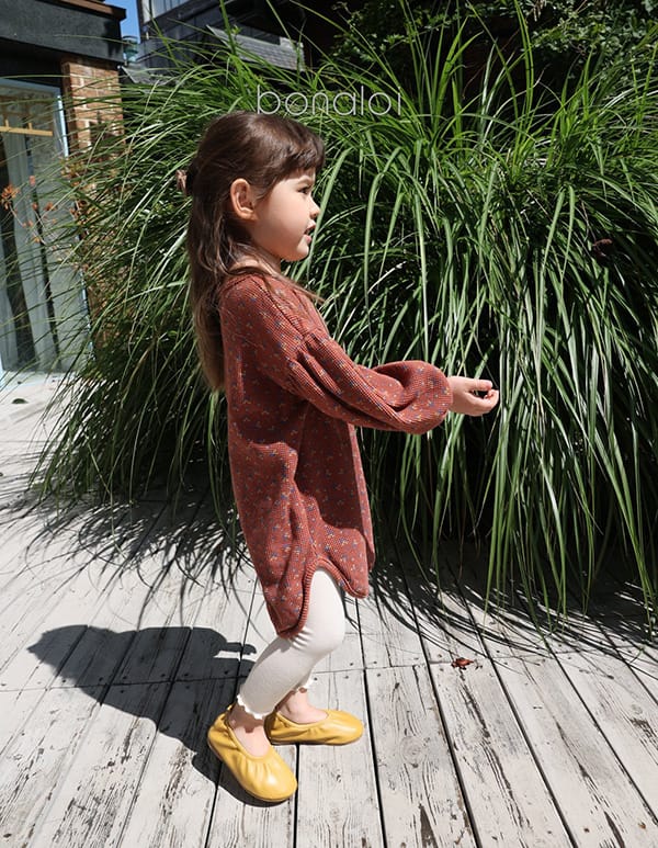 BONALOI - Korean Children Fashion - #Kfashion4kids - Luna Waffle One-piece