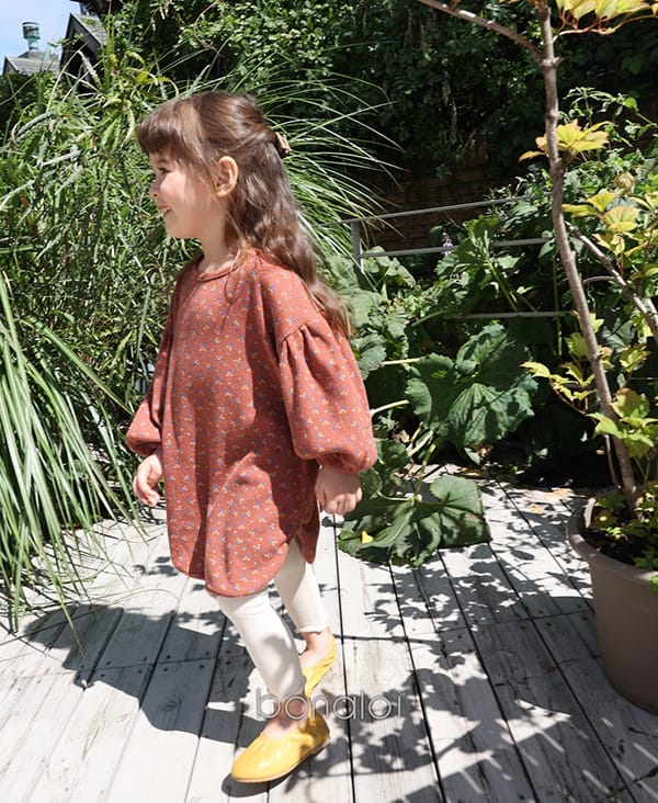 BONALOI - Korean Children Fashion - #Kfashion4kids - Luna Waffle One-piece - 2