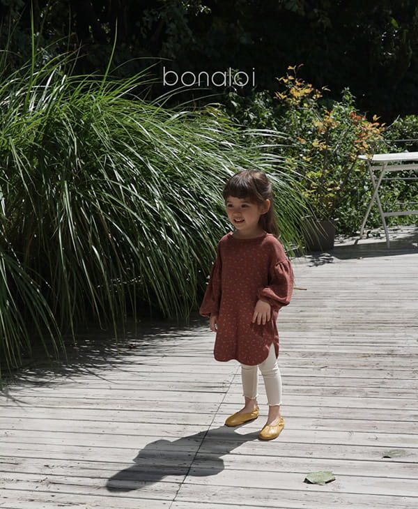BONALOI - Korean Children Fashion - #Kfashion4kids - Luna Waffle One-piece - 5