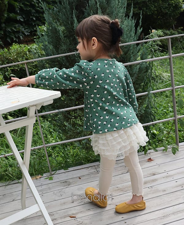 BONALOI - Korean Children Fashion - #Kfashion4kids - Lace Mini Skirt - 2
