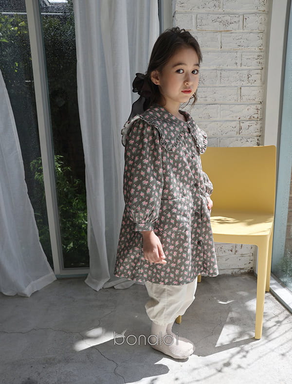 BONALOI - Korean Children Fashion - #Kfashion4kids - Noan Open One-piece - 2