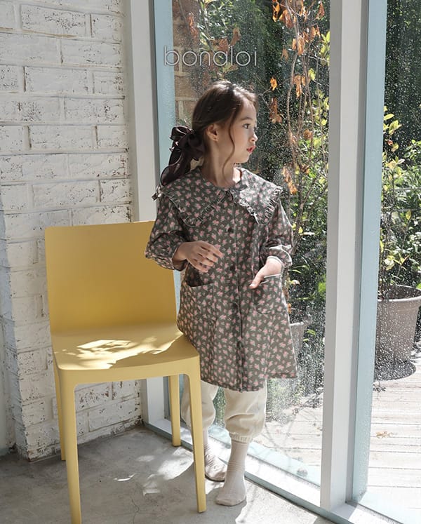 BONALOI - Korean Children Fashion - #Kfashion4kids - Noan Open One-piece - 5