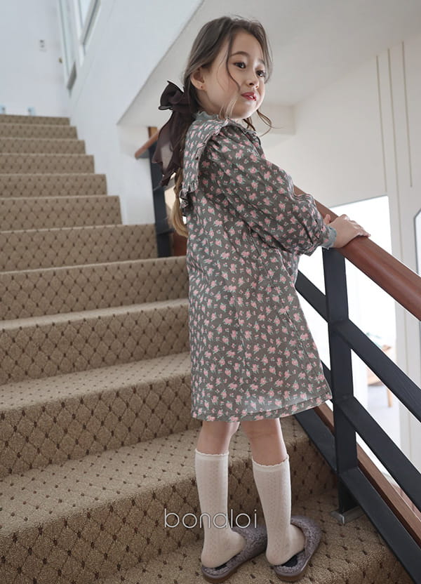 BONALOI - Korean Children Fashion - #Kfashion4kids - Noan Open One-piece - 8