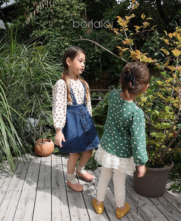 BONALOI - Korean Children Fashion - #Kfashion4kids - Heaven Flower Lace Tee - 11