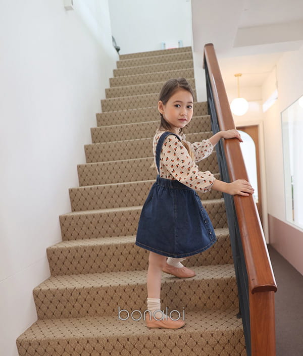 BONALOI - Korean Children Fashion - #Kfashion4kids - Heaven Flower Lace Tee - 5