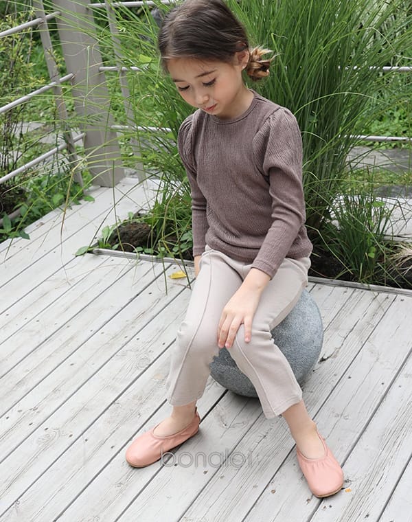 BONALOI - Korean Children Fashion - #Kfashion4kids - Pintuck Jeggings - 2