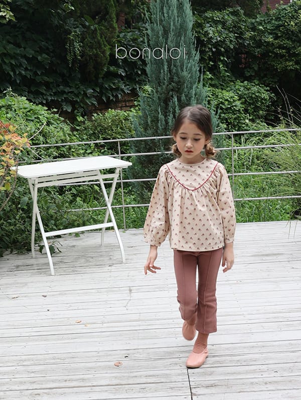 BONALOI - Korean Children Fashion - #Kfashion4kids - Pintuck Jeggings - 9