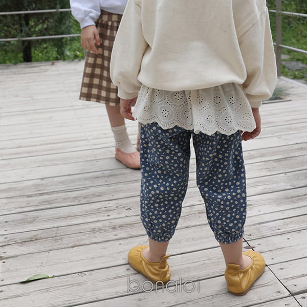 BONALOI - Korean Children Fashion - #Kfashion4kids - Small Rib Jogger Pants