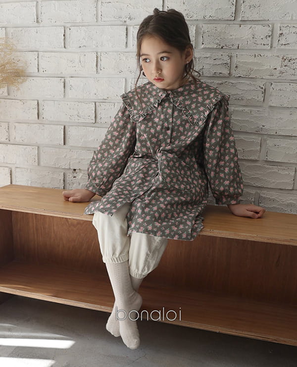 BONALOI - Korean Children Fashion - #Kfashion4kids - Small Rib Jogger Pants - 2