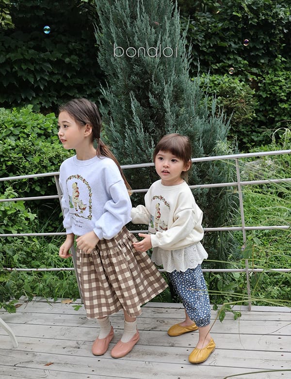BONALOI - Korean Children Fashion - #Kfashion4kids - Small Rib Jogger Pants - 9