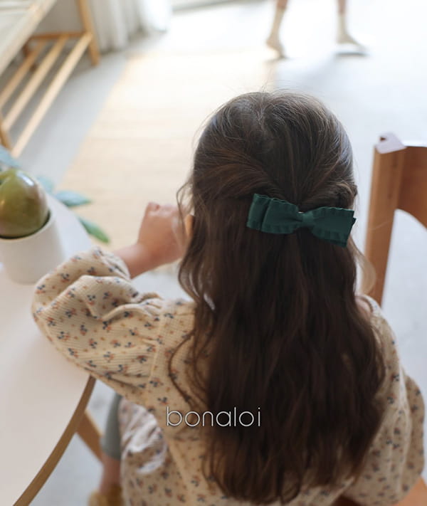 BONALOI - Korean Children Fashion - #Kfashion4kids - Wave Hairpin - 2