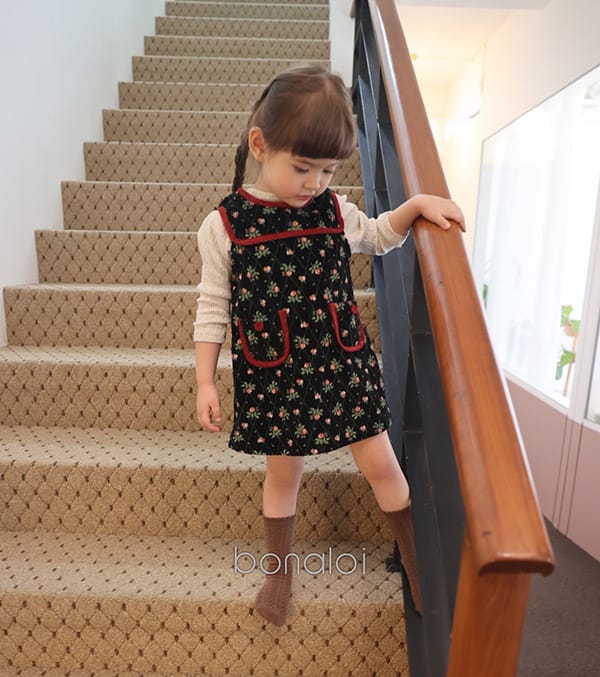 BONALOI - Korean Children Fashion - #Kfashion4kids - Anny One-piece - 2