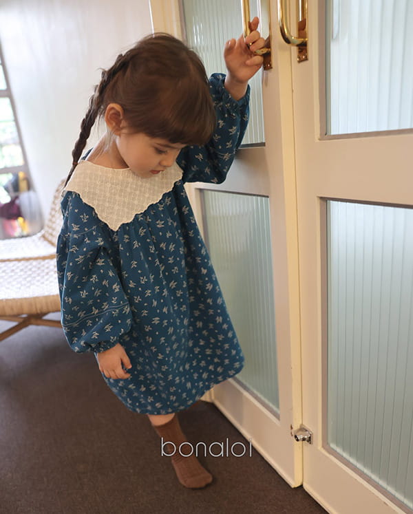 BONALOI - Korean Children Fashion - #Kfashion4kids - Square Lace Cape - 3