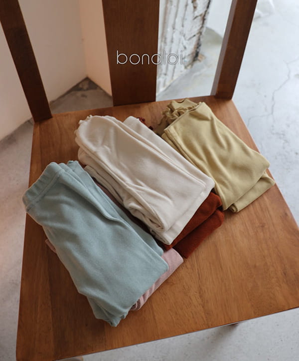 BONALOI - Korean Children Fashion - #Kfashion4kids - Brush Top Bottom Set - 10