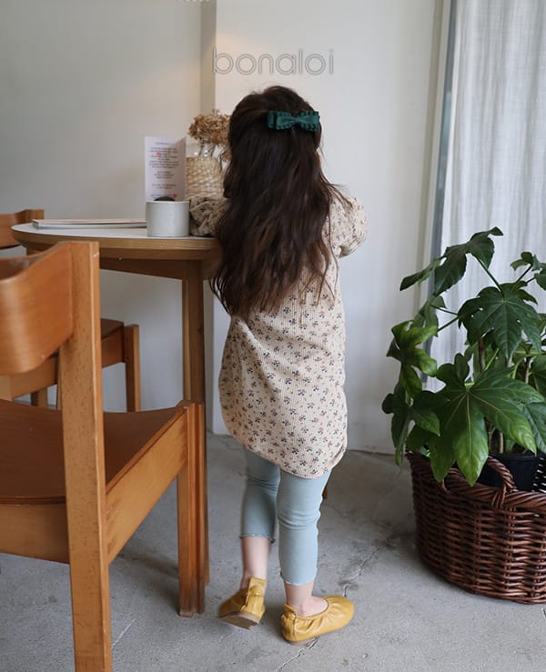 BONALOI - Korean Children Fashion - #Kfashion4kids - Brush Top Bottom Set - 4