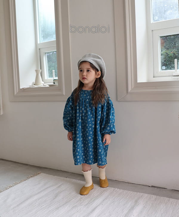 BONALOI - Korean Children Fashion - #Kfashion4kids - Milk Tee One-piece - 10
