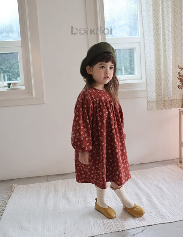 BONALOI - Korean Children Fashion - #Kfashion4kids - Milk Tee One-piece - 7