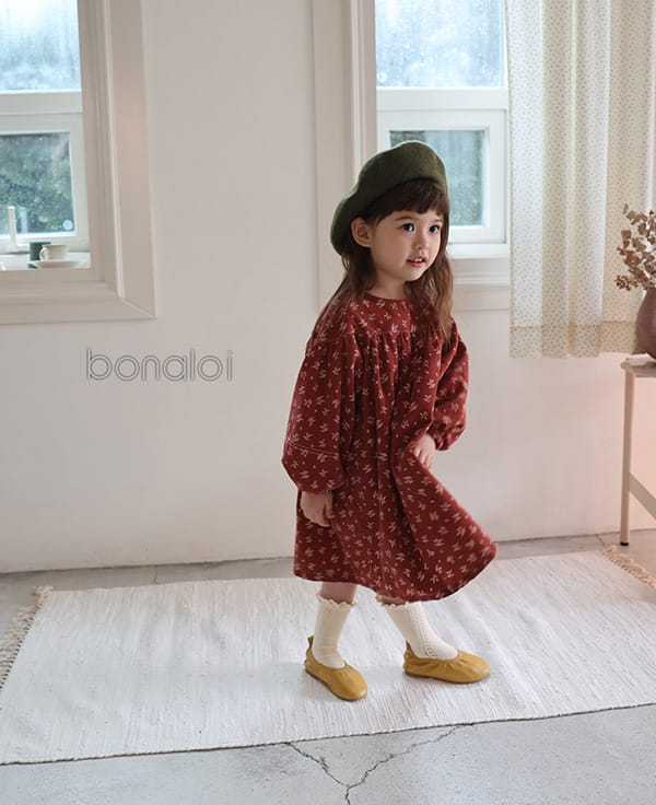 BONALOI - Korean Children Fashion - #Kfashion4kids - Milk Tee One-piece - 9