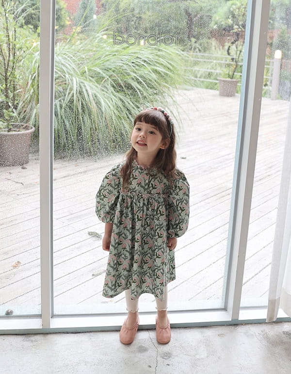 BONALOI - Korean Children Fashion - #Kfashion4kids - Mignon Frill One-piece - 10