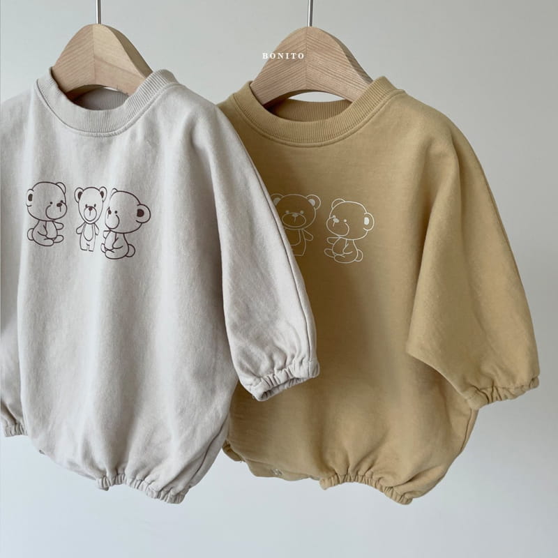 BONITO - Korean Children Fashion - #Kfashion4kids - Three Bears Bodysuit - 11