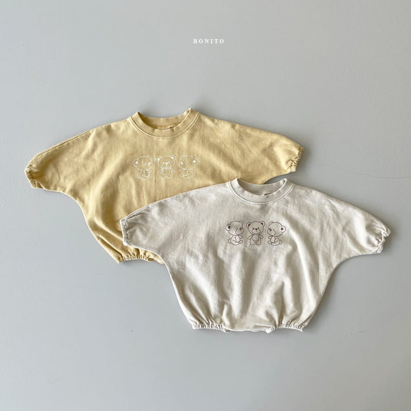 BONITO - Korean Children Fashion - #Kfashion4kids - Three Bears Bodysuit - 6