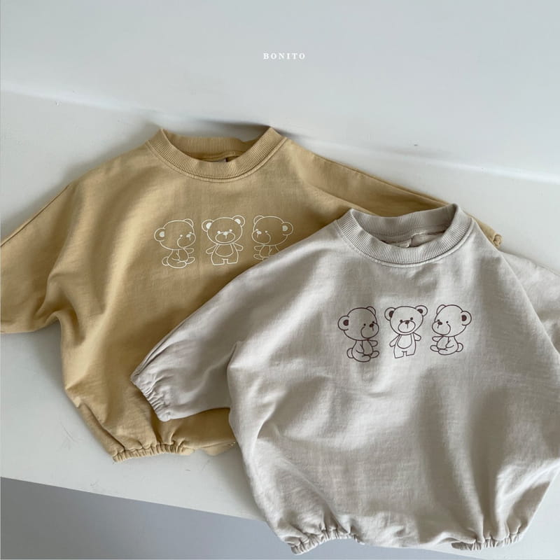 BONITO - Korean Children Fashion - #Kfashion4kids - Three Bears Bodysuit - 7