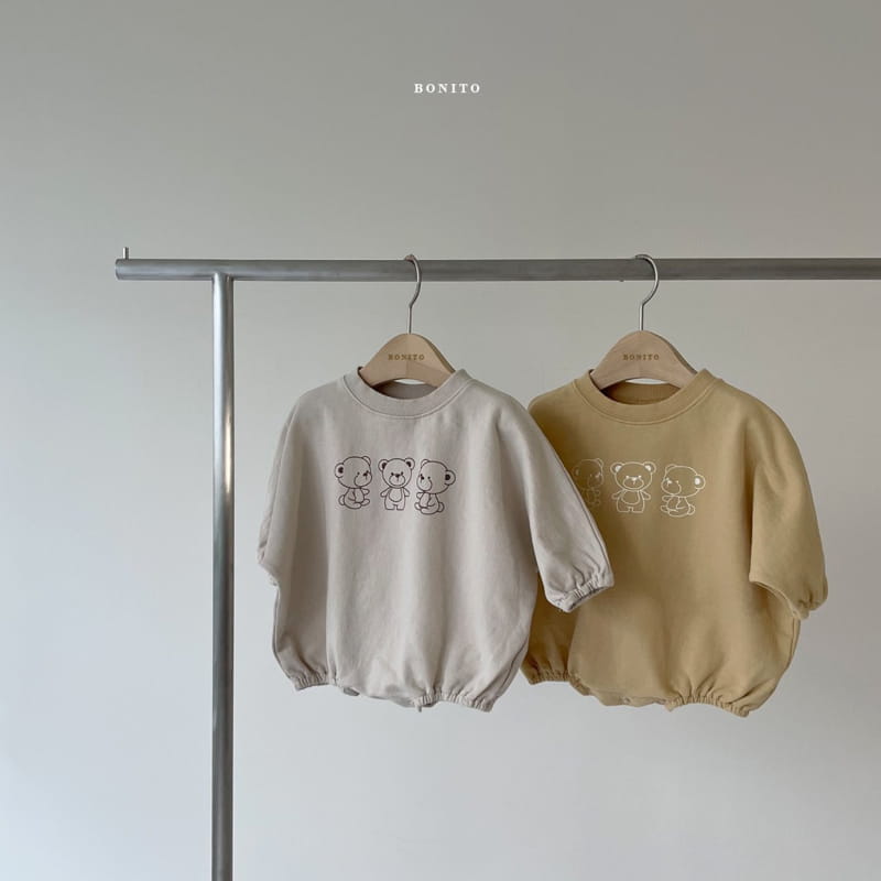BONITO - Korean Children Fashion - #Kfashion4kids - Three Bears Bodysuit - 8