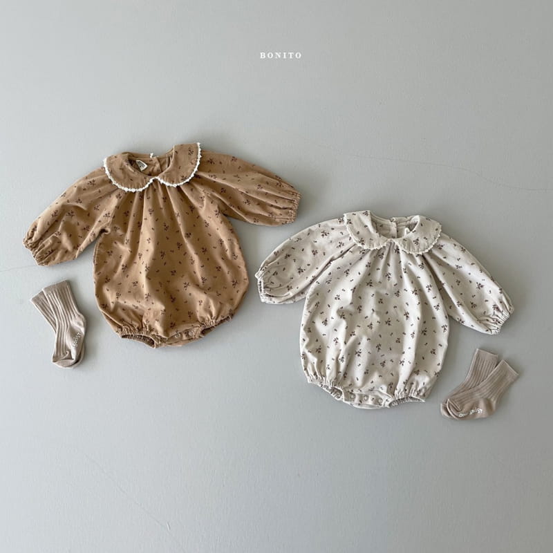 BONITO - Korean Children Fashion - #Kfashion4kids - Lidia Flower Bodysuit