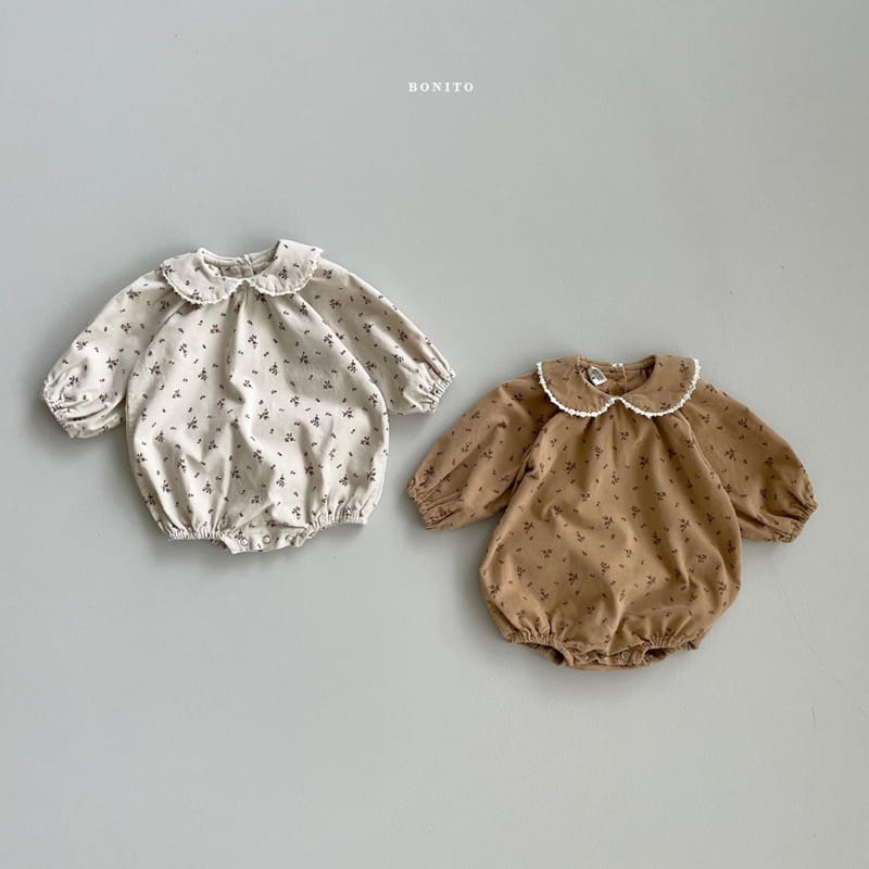 BONITO - Korean Children Fashion - #Kfashion4kids - Lidia Flower Bodysuit - 2