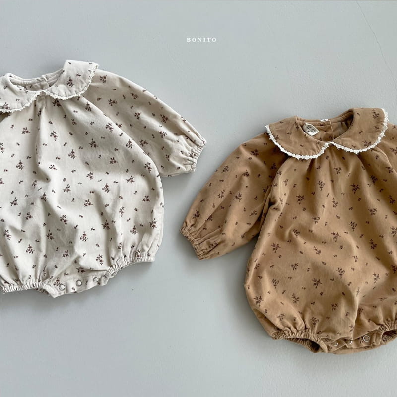 BONITO - Korean Children Fashion - #Kfashion4kids - Lidia Flower Bodysuit - 3