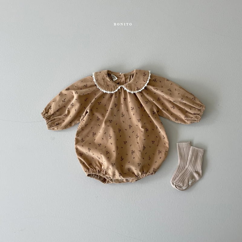 BONITO - Korean Children Fashion - #Kfashion4kids - Lidia Flower Bodysuit - 5