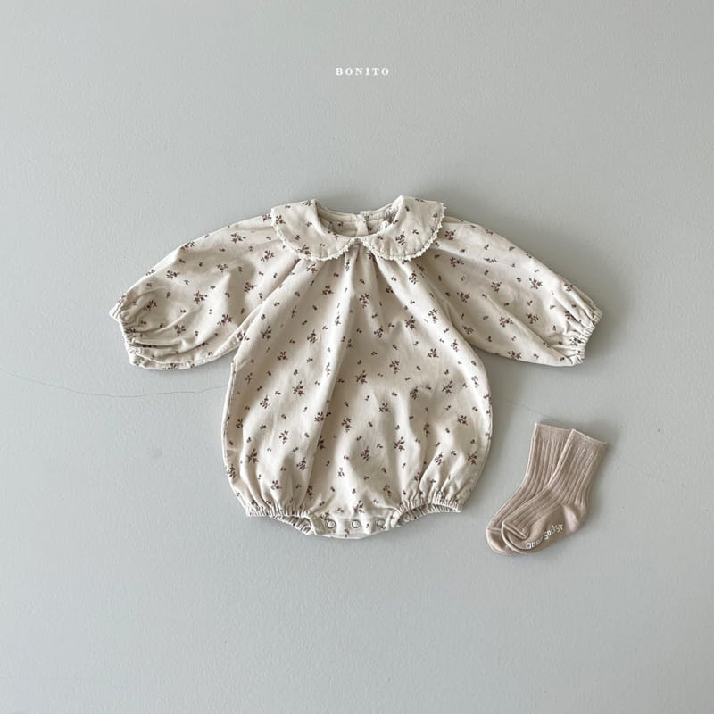 BONITO - Korean Children Fashion - #Kfashion4kids - Lidia Flower Bodysuit - 7
