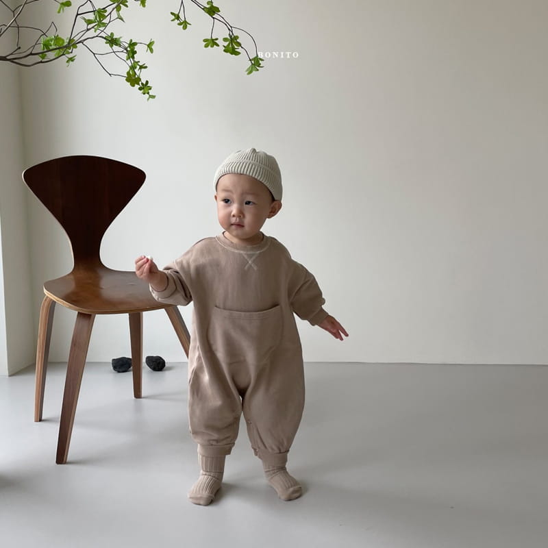 BONITO - Korean Children Fashion - #Kfashion4kids - Guy Pocket Bodysuit - 12