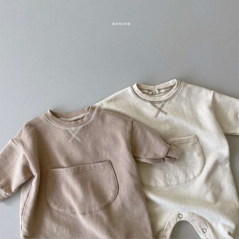 BONITO - Korean Children Fashion - #Kfashion4kids - Guy Pocket Bodysuit - 3