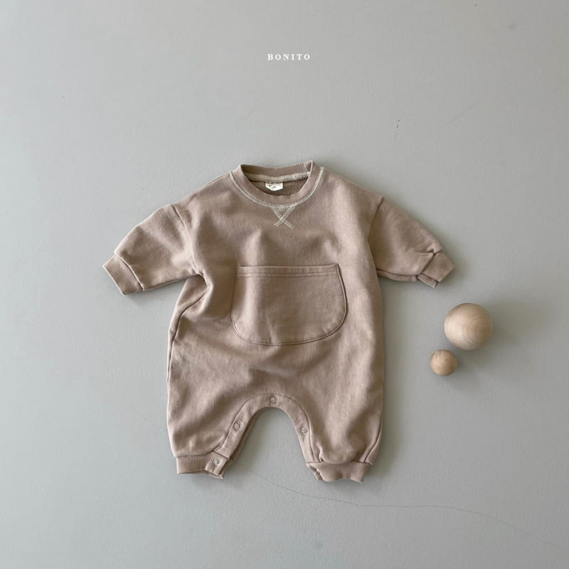 BONITO - Korean Children Fashion - #Kfashion4kids - Guy Pocket Bodysuit - 5