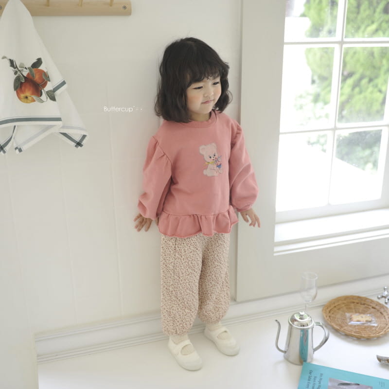 BUTTERCUP - Korean Children Fashion - #Kfashion4kids - Small Flower Cotton Pants - 10