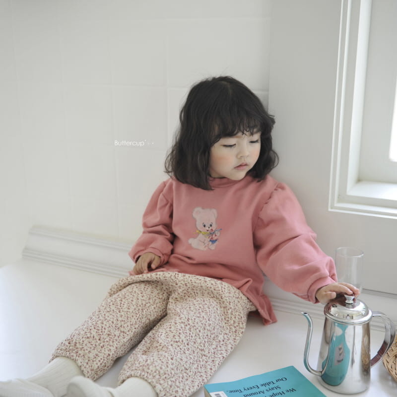 BUTTERCUP - Korean Children Fashion - #Kfashion4kids - Small Flower Cotton Pants - 11